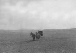 State surveyor John Field at work in 1897, Dennis Morain collection