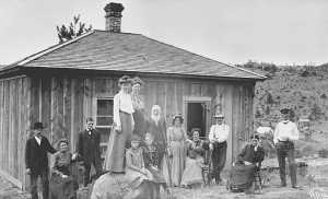 Whitehorn residents in 1899, Dick Dixon collection