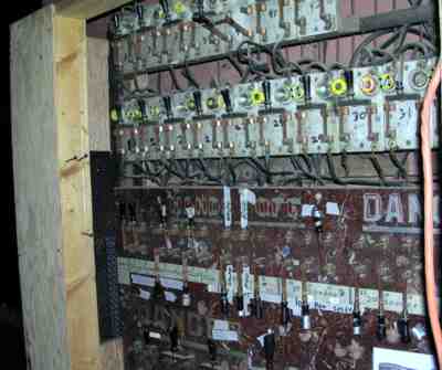 Switch board at Tabor Opera House