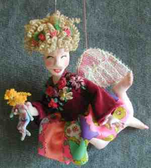 "Mitzi" doll by Laura Lunsford.