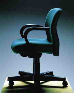 Bulldog office chair, a McCoy design.