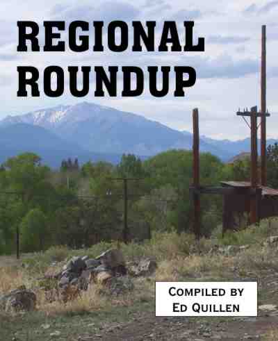 From power line road above Salida -- Regional Roundup heading