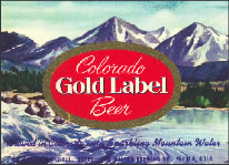 Colorado Gold Label Beer