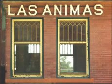 Atchison Topeka & Santa Fe Railway Train Depot in Las Animas