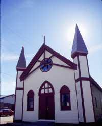 Leadville's restored Jewish Temple at Pine & 4th. Photo by Steve Voynick.