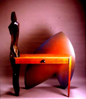 Furniture, 1996, by Keith Gotschall. 65 in x 54 in x 18 in