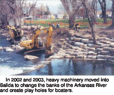 River work in Salida, 2003