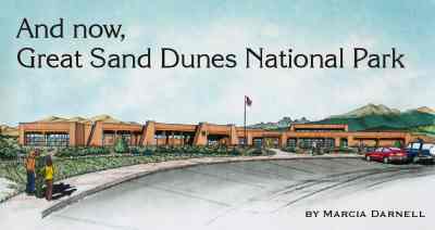 New Sand Dunes visitor center
