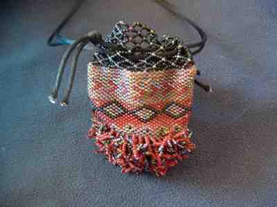 Tami Sheppard's beaded bag