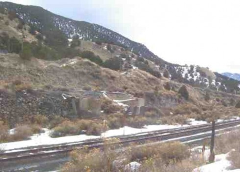 Barrel dump site in 2008