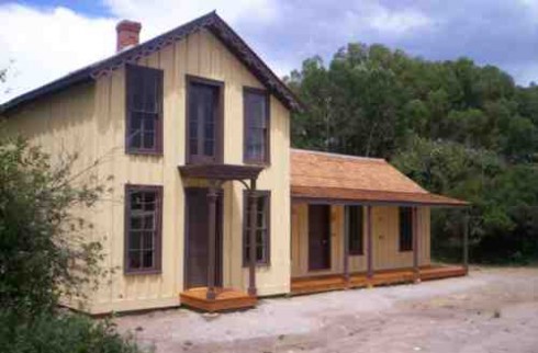 Hutchinson ranch house after renovation.