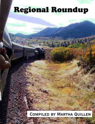 Steam train ascending La Veta Pass.