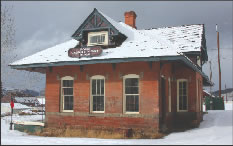 Original Leadville train depot