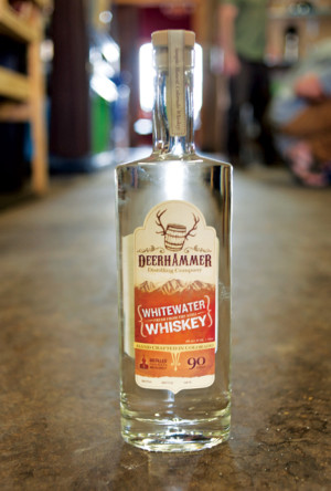 Deerhammer’s Whitwater Whiskey.