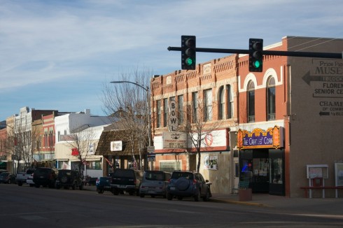 Downtown Florence, Colorado. Photo by Mike Rosso.