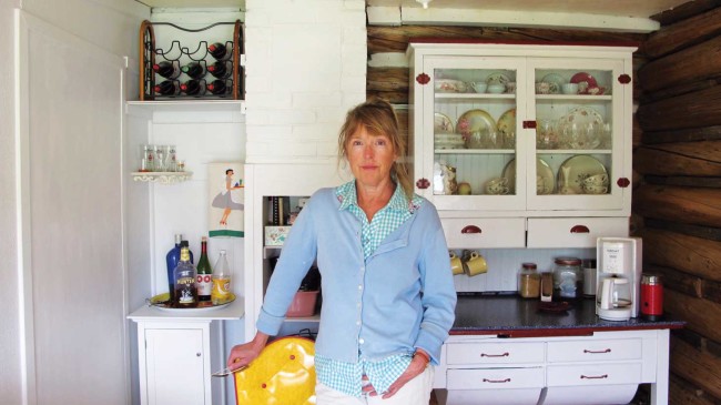 Rancher Kathleen Curry in her kitchen in Gunnison. Of those searching for water, Curry says, “They’ll come to these ranches. And they’ll be met with shotguns.” photo by Charlotte Weiner