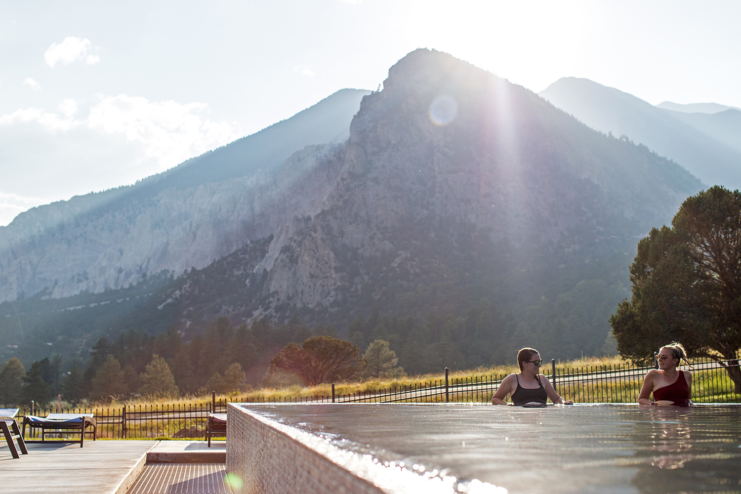 Mount Princeton Hot Springs Infinity Pool